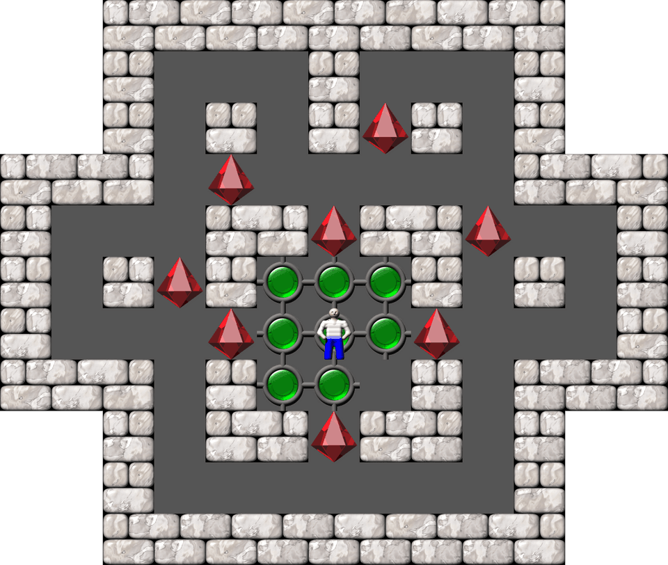 Sokoban Kevin 12 level 91